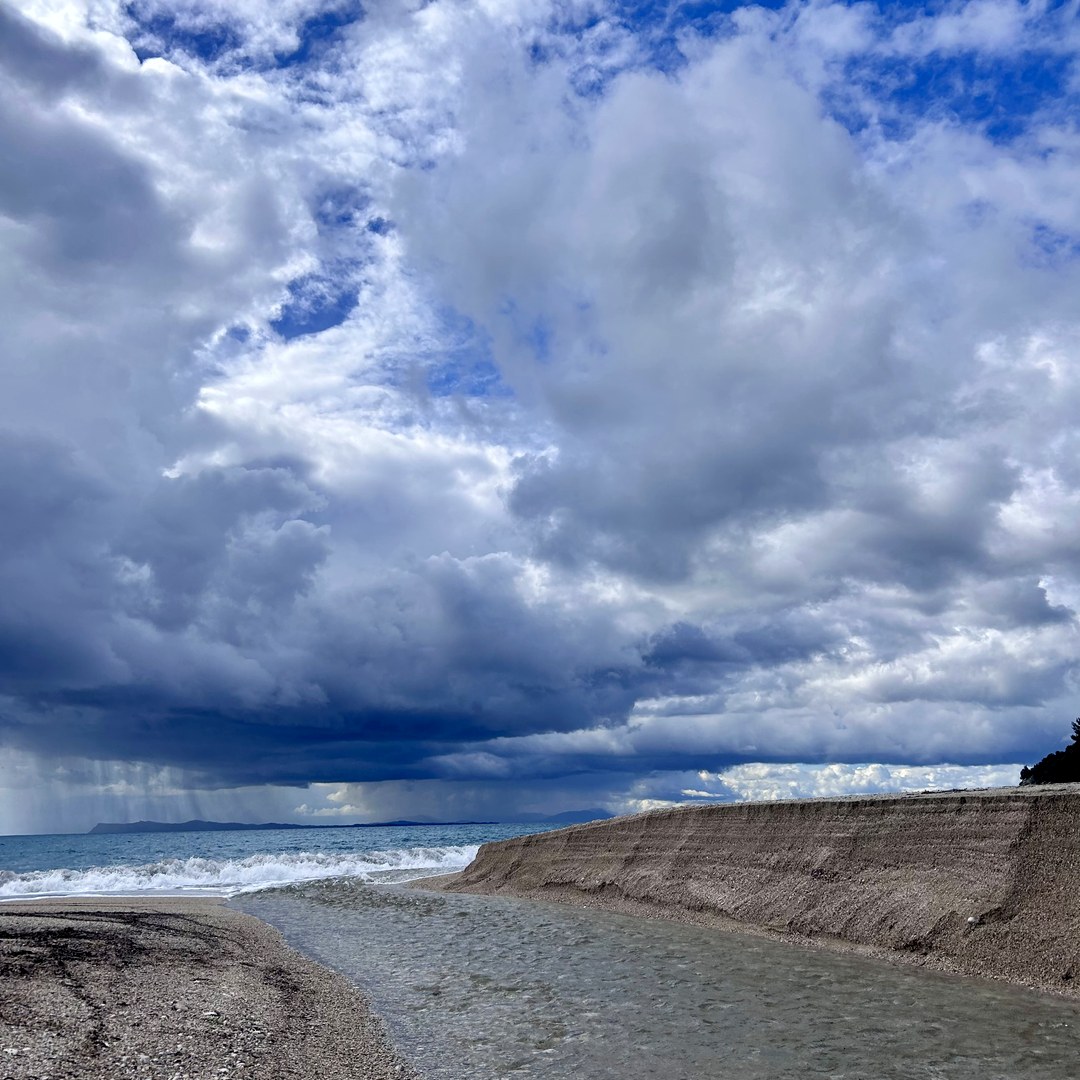 Storm over the sea 2