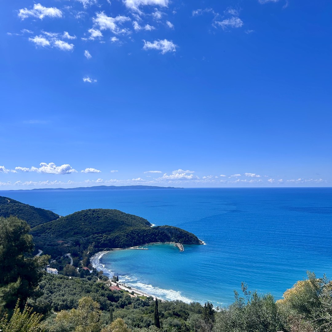 Bay view from above